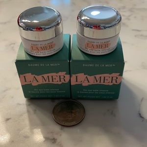 2x LA MER The Eye Balm Intense 3mL Samples